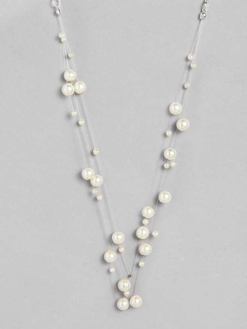 Buy Zaveri Pearls Pearl Necklace-ZPFK10432 Online At Best Price