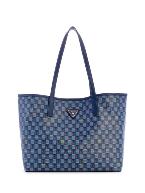 Guess Blue Logo Medium Vikky Tote