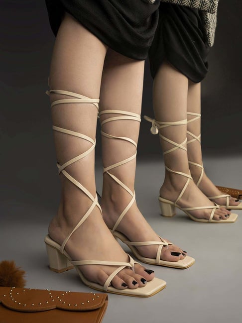 Shoetopia Kids Beige Casual Sandals