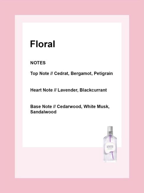 White cheap lavender perfume