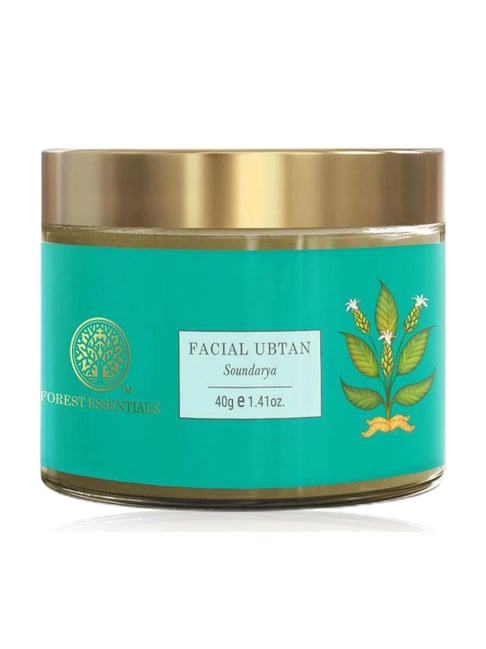 Forest Essentials Facial Ubtan Soundarya Ayurvedic Anti Ageing Face Pack with Turmeric - 40 gm-picture-20