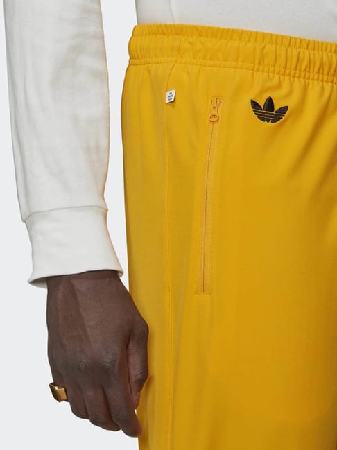 Buy Adidas Originals Yellow Regular Fit Striped Joggers for Mens Online Tata CLiQ