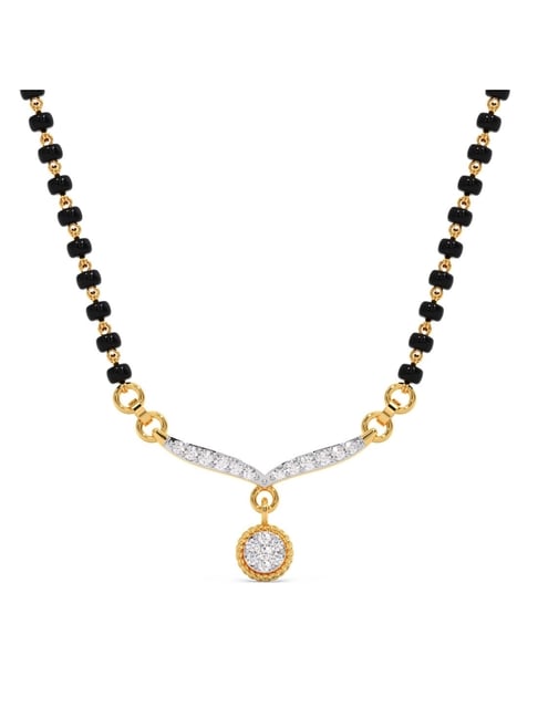 Candere gold sale mangalsutra