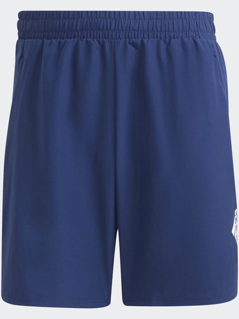 Adidas Royal Blue Regular Fit Sports Shorts