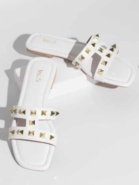 White Closed Toe Sandal – Little Love Bug Co.