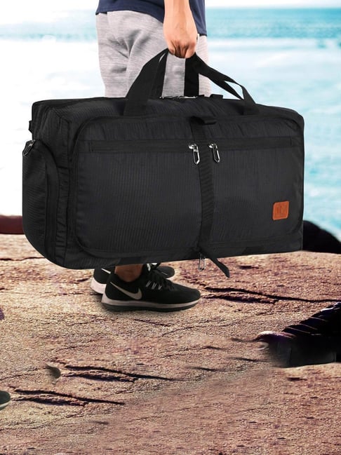 Buy Fly Fashion Black Solid Large Duffle Bag at Best Price Tata CLiQ