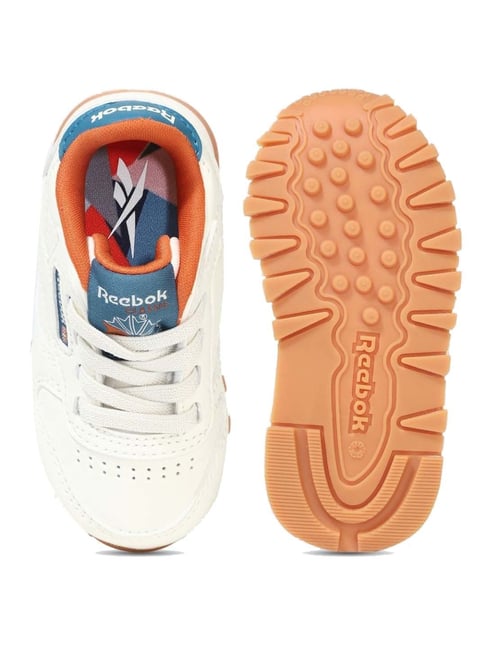 Reebok Kids Classic White Running Shoes