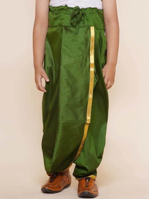 Buy JBN Creation Half Sleeves Shirt With Mundu Style Dhoti Pants & Towel  Yellow for Boys (6-7Years) Online in India, Shop at FirstCry.com - 8632168