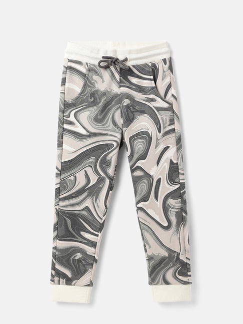 United Colors of Benetton Boys Multicolor Printed Trousers