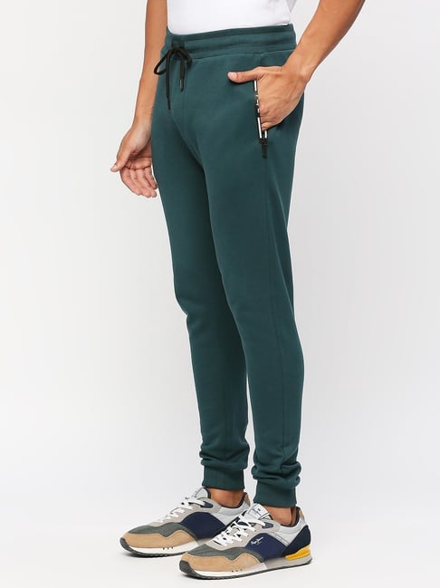 Buy Sage Green Balance Knitted Men Jogger Online in India -Beyoung