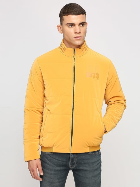 Pepe Jeans Tumeric Yellow Regular Fit Quilted Jacket-picture-45