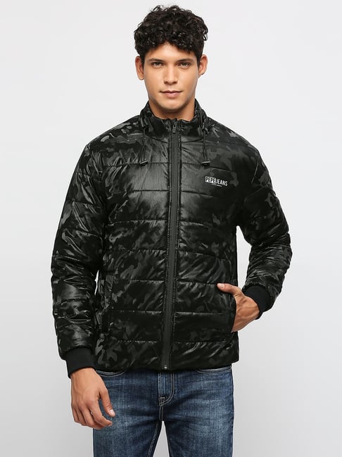 Pepe Jeans Pepe Leather Biker Jacket Guzzi Zip Thru, $405 | Asos | Lookastic