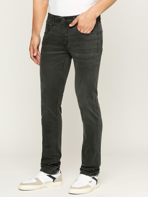Pepe Jeans Tinted Black Slim Fit Jeans-picture-44
