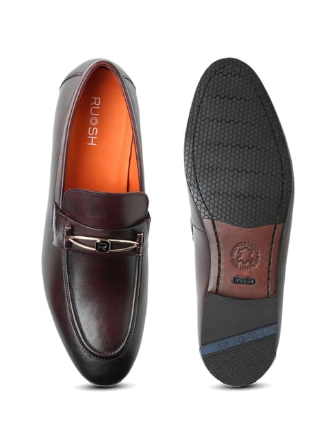 Regal Shoes Ruosh Men's Loafers Buy Ruosh Men's Burgundy