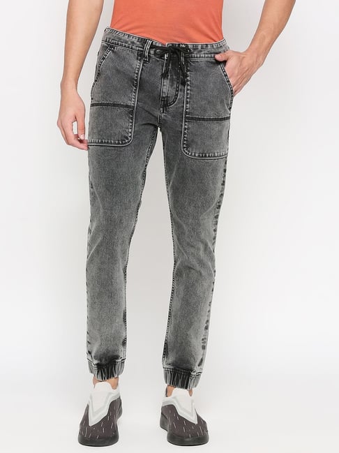 Buy Being Human Black Jogger Fit Jogger Jeans for Mens Online