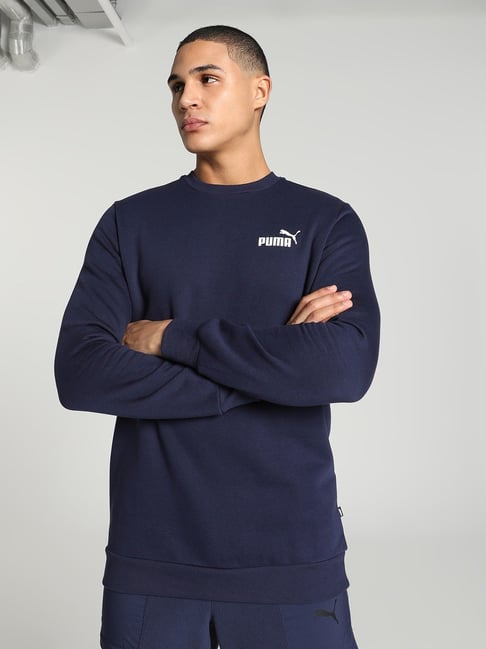 Puma navy hotsell blue sweatshirt