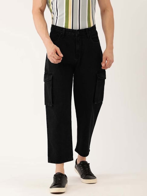 PERKARP - High Rise Plain Wide Leg Pants | YesStyle