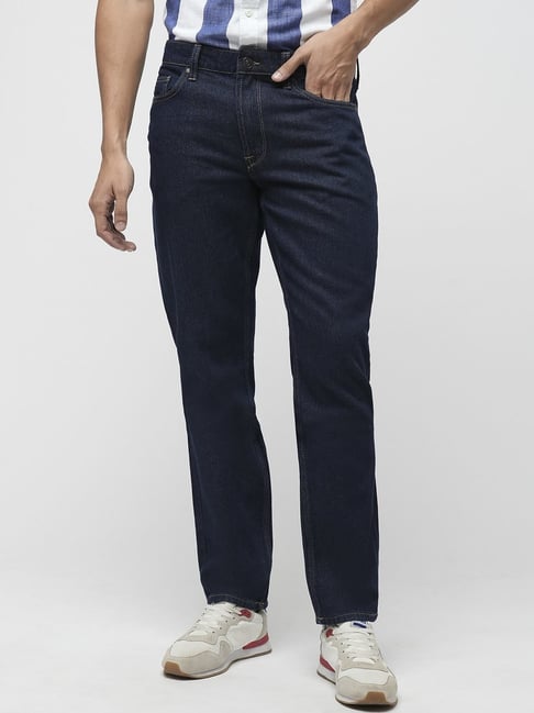 Buy Jack Jones Denim Blue Slim Fit Jeans for Mens Online Tata CLiQ