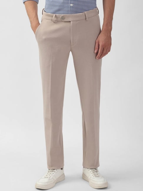 PETER ENGLAND Regular Fit Men Khaki Trousers - Buy PETER ENGLAND Regular  Fit Men Khaki Trousers Online at Best Prices in India | Flipkart.com