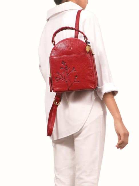 Alexander Wang Mini Attica Red Leather Backpack