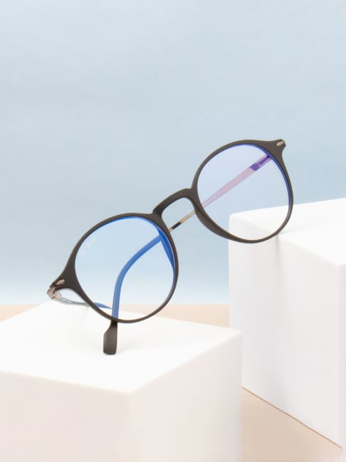 Ted Smith Black Round Unisex Eye Frames-picture-17