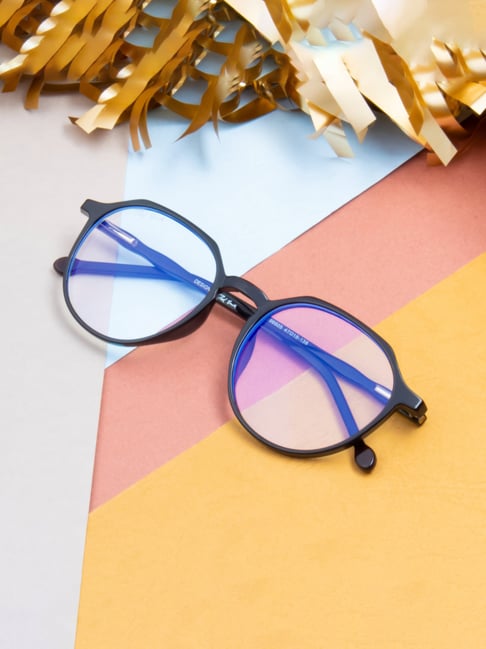 Ted Smith Black Round Unisex Eye Frames-picture-19