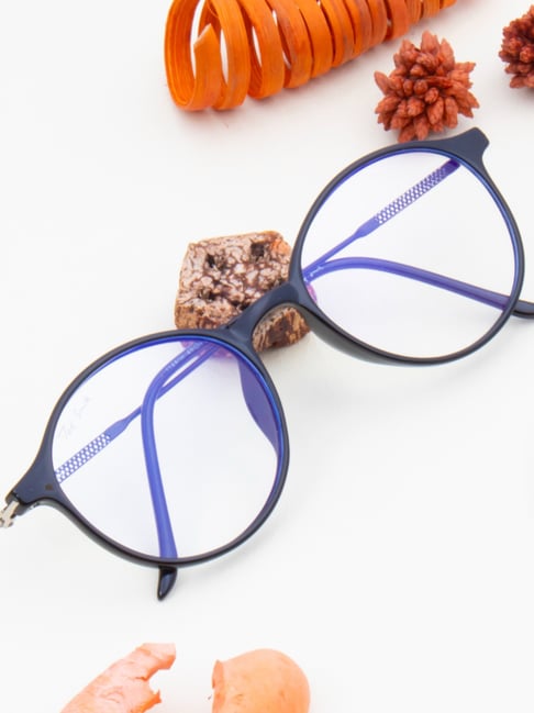 Ted Smith Black Round Unisex Eye Frames-picture-25