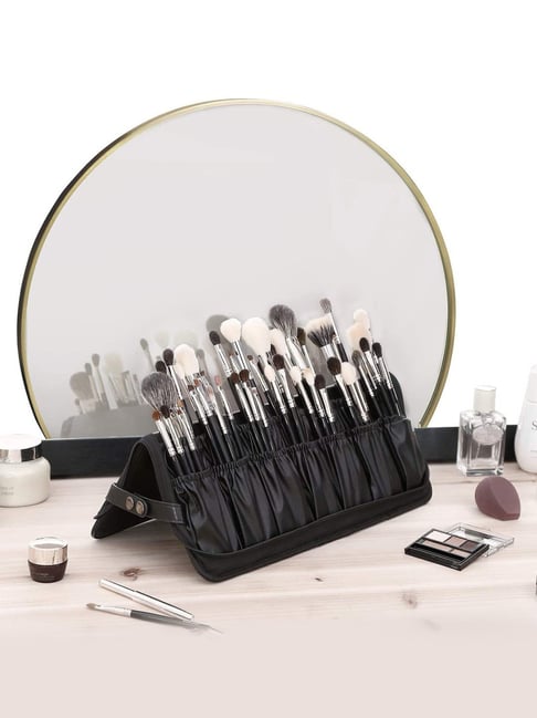 Bronson Professional Makeup Brush Storage Organizer Travel Kit Pouch with  14 Pockets