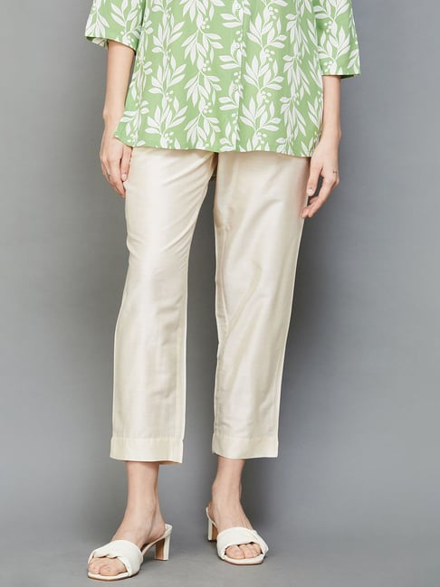 RE-HASH: pants for woman - Cream | Re-Hash pants P4304V011 online at  GIGLIO.COM