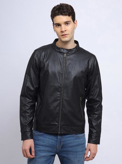 Buy NEW CHOICE LEATHERS Pure Genuine Leather Jacket For Men's  (NEWCHOICE-031-Black-S) at Amazon.in