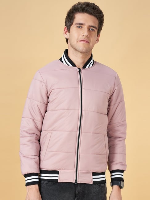 River Island bomber jacket in bright pink | ASOS
