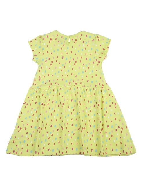 Mothercare Kids Green Printed Dress