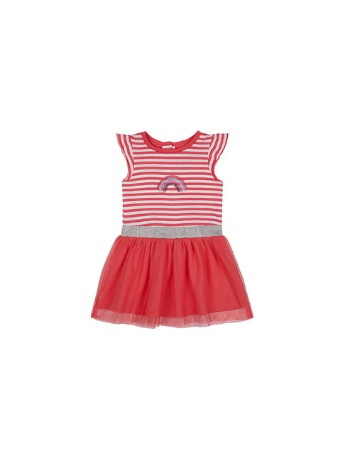 Mothercare Kids Red Embellished Dress