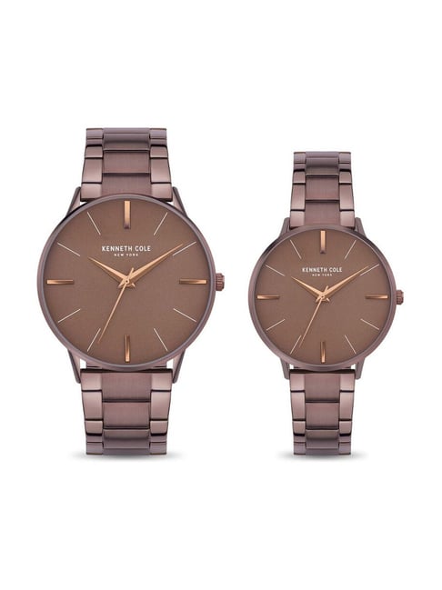 Fastrack couple outlet watch set