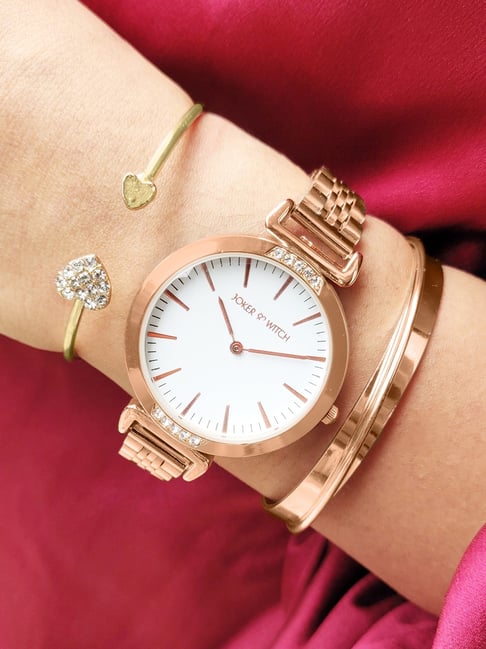 Joker & WItch JWBS184 Analog Watch for Women With Bracelet