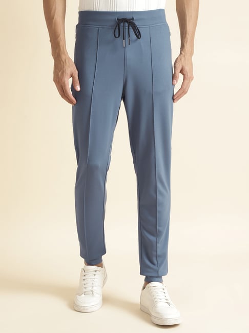 ANDAMEN Blue Regular Fit Joggers-picture-31