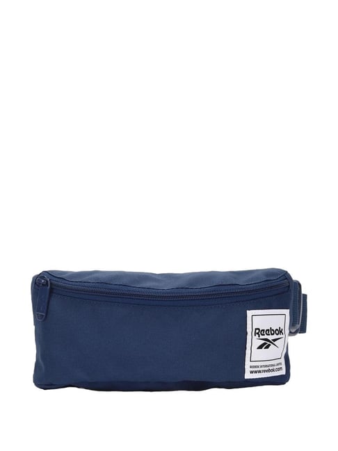 Buy Reebok Blue Polyester Solid Waist Pouch Online At Best Price Tata CLiQ