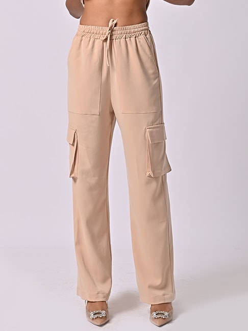 Women's High-rise Cargo Parachute Pants - All In Motion™ Lilac