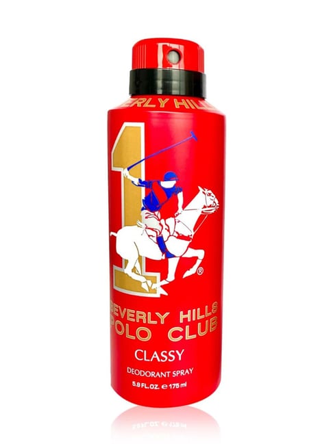 Beverly Hills Polo Club Classy Deodorant Spray for Men 175 ml