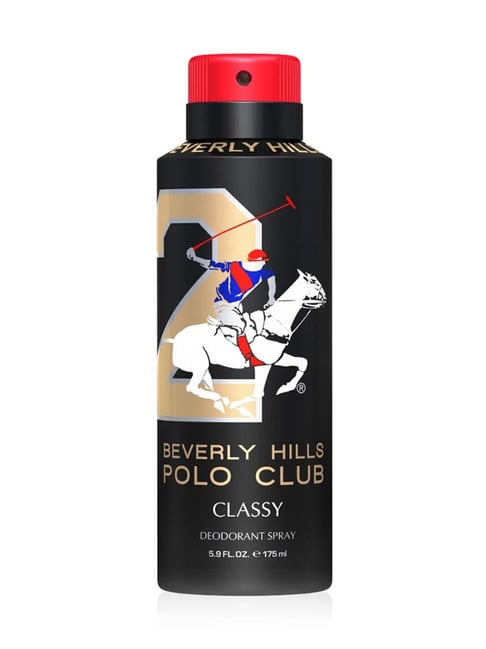 Beverly Hills Polo Club Classy Deodorant Spray for Men 175 ml