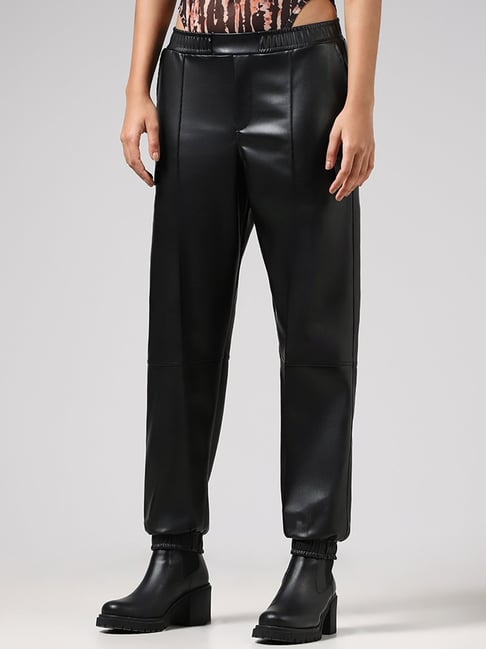 Buy Hotianq 1/6 Scale Male Black Leather Pants Trousers T-shirt Belt Dress  Accessories for 12 inch Action Figures Online at Low Prices in India -  Amazon.in