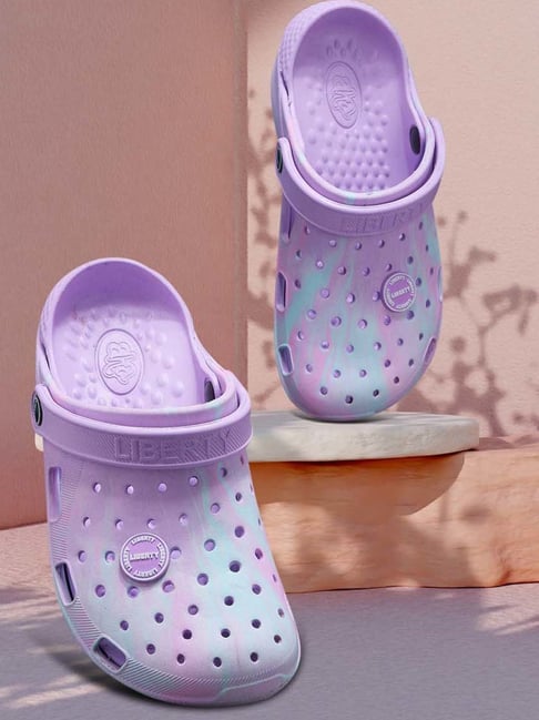 Purple crocs women hot sale