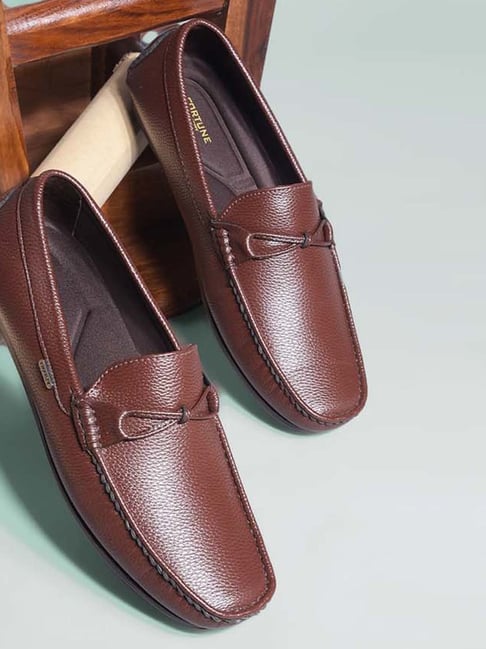 Buy Fortune by Liberty Men's Brown Casual Loafers for Men at Best