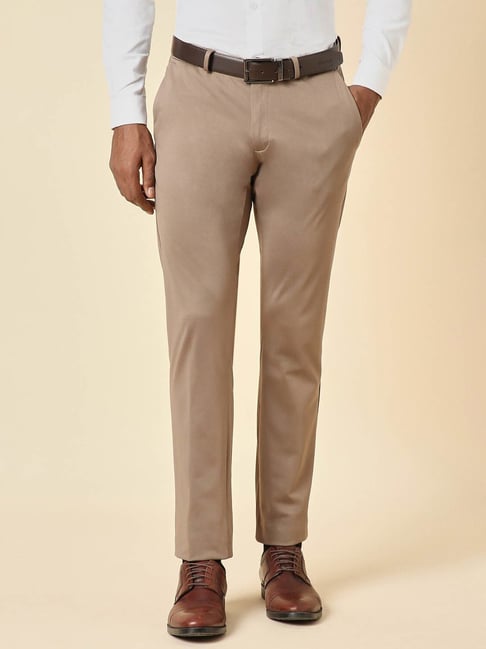 Buy Allen Solly Men's Slim Casual Pants (ASTFMCRF835164_Khaki_Medium) at  Amazon.in