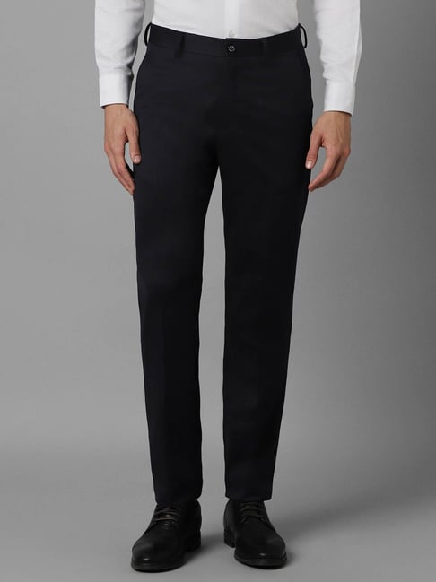 Buy Carbon Black & Carbon Black Trousers & Pants for Women by Twin Birds  Online | Ajio.com