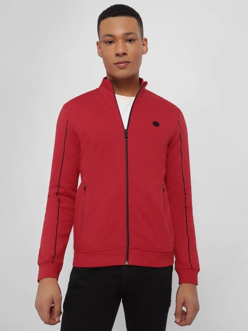 Allen solly red on sale jacket