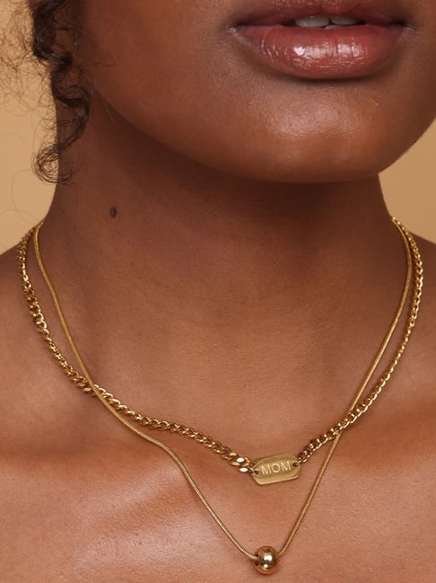 Double Layer Satellite Chain Necklace – Friction Jewelry Inc
