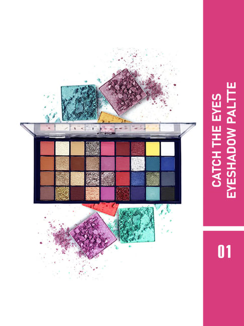 Matt Look Catch The Eyes Eyeshadow Palette 01 - 20.4 gm-picture-10