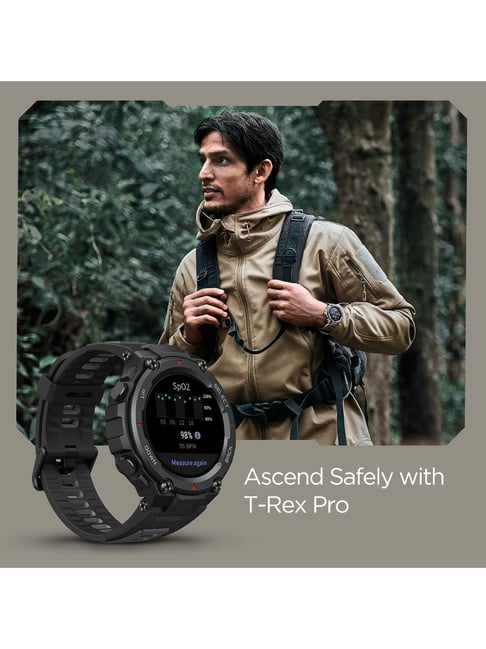 Amazfit T-Rex Pro is a new smartwatch with a rugged build and 10