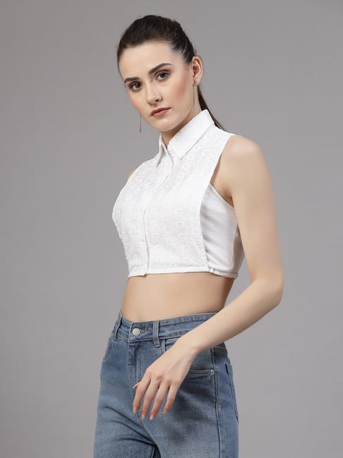 Style Quotient White Regular Fit Shirt-picture-12